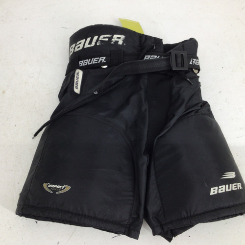 Vist Large View of Product Image Which is Used Bauer IMPACT 300 YOUTH SM HOCKEY PANT Youth Pant Black SM