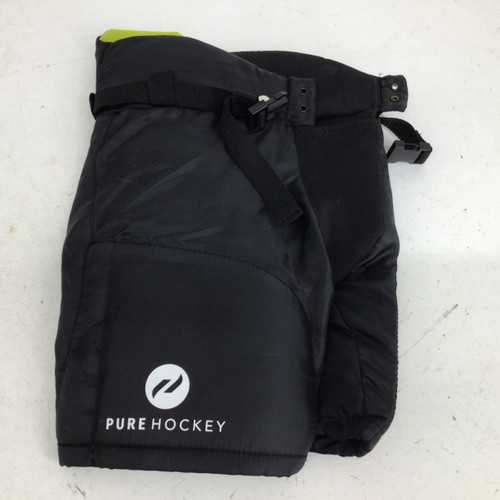 Vist Large View of Product Image Which is Used Pure Hockey YOUTH SM HOCKEY PANTS Youth Pant Black SM