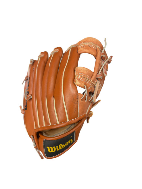 Vist Large View of Product Image Which is Used Wilson GEORGE BRETT BB/SB Glove RH Throw Brown 10"