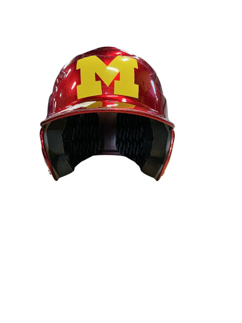 Vist Large View of Product Image Which is Used Rawlings CFBH Batting Helmet No Mask None S/M