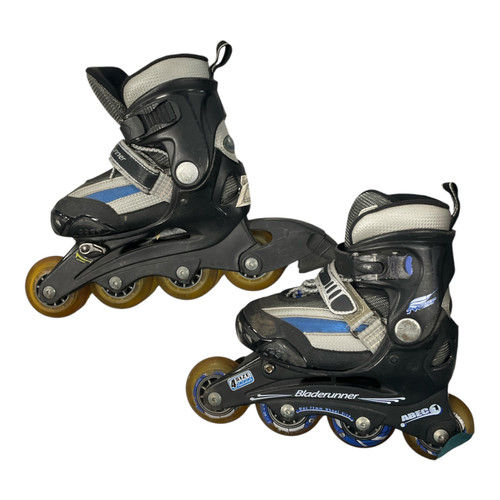 Vist Large View of Product Image Which is Used Bladerunner TWIST Junior Rec Fitness Skates Black Adjustable
