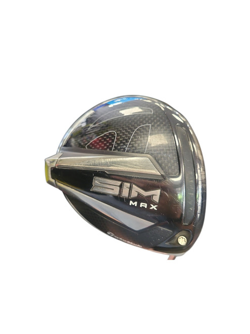 Vist Large View of Product Image Which is Used Taylormade SIM MAX Mens Driver RH 9.0 Degree