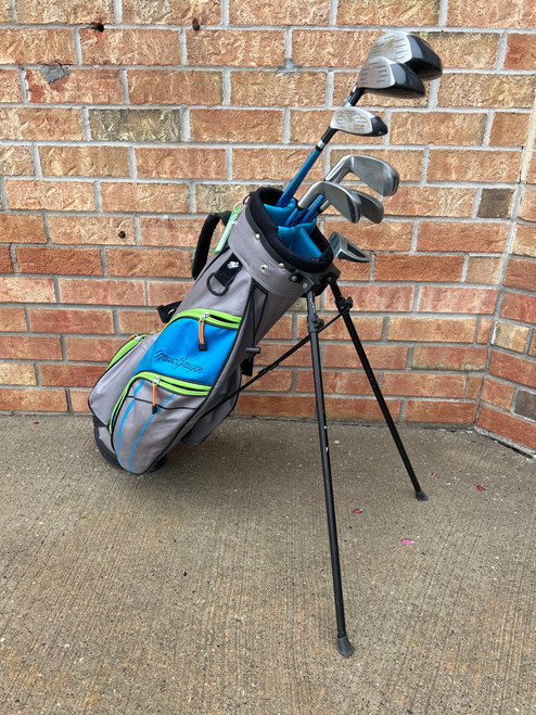 Vist Large View of Product Image Which is Used MacGregor MT TOURNEY JR Jr Package Set RH Royal Blue 9 Piece