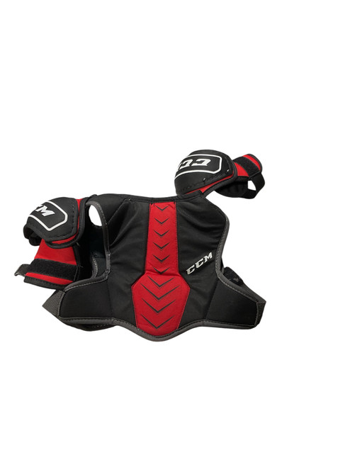 Vist Large View of Product Image Which is Used CCM QLT 230 Youth Shoulder Pads LG
