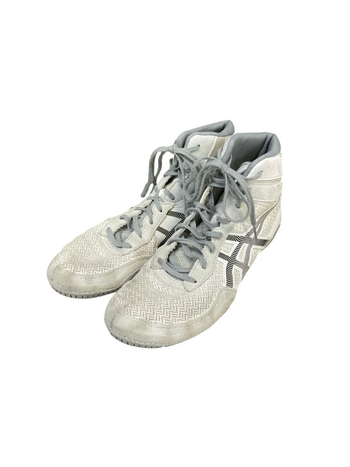 Vist Large View of Product Image Which is Used Asics Wrestling Shoes Grey Senior 9.5