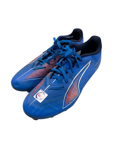 Vist Large View of Product Image Which is Used Puma Soccer Cleats Royal Blue Senior 10
