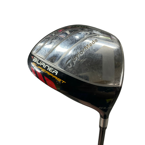 Vist Large View of Product Image Which is Used Taylormade BURNER SUPERFAST Mens Driver RH 10.5 Degree