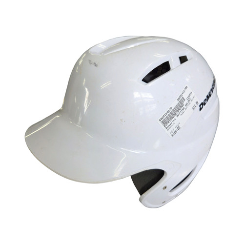 Vist Large View of Product Image Which is Used Demarini BATTING HELMET Batting Helmet No Mask White One Size