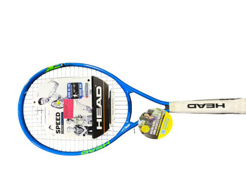 Vist Large View of Product Image Which is Used Head SPEED Junior Tennis Racquet Navy Blue 25"