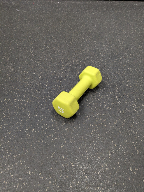 Vist Large View of Product Image Which is Used Hex Dumbbell (Each) 5 lb