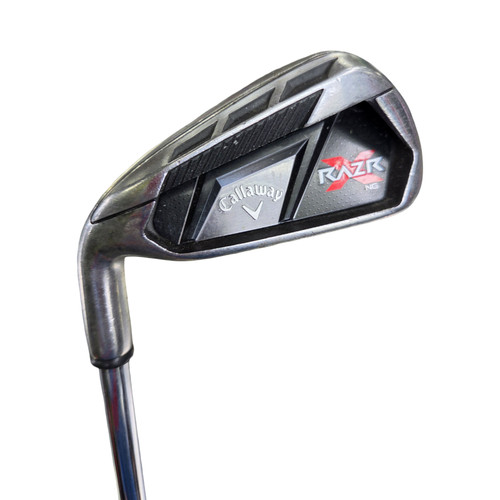 Vist Large View of Product Image Which is Used Callaway RAZR X IRON Mens Individual Iron LH 4 Iron