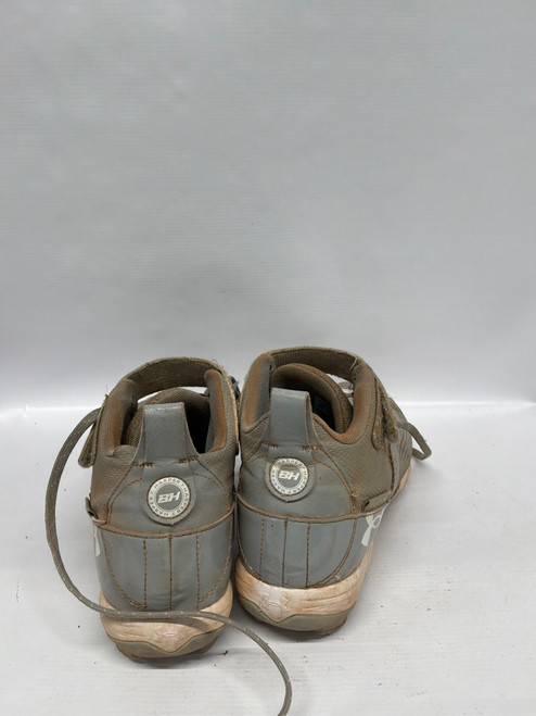 Vist Large View of Product Image Which is Used Under Armour BRYCE HARPER BB/SB Cleats Grey Youth 08.5