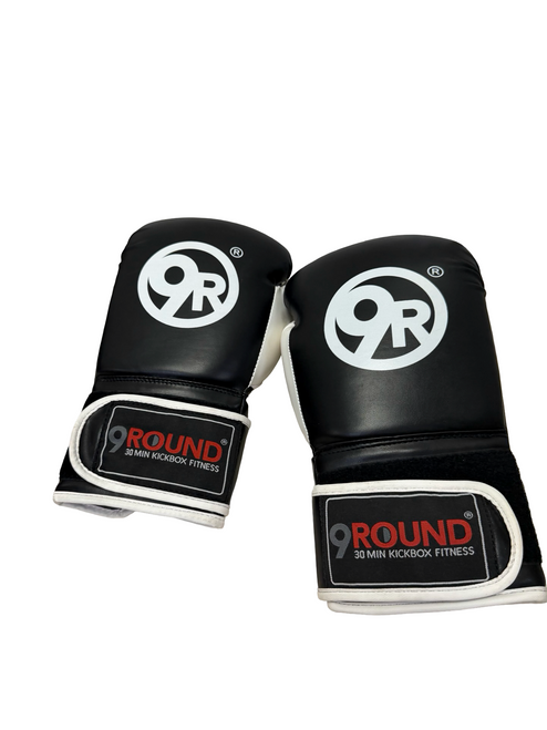 Vist Large View of Product Image Which is Used 9 ROUND Boxing Gloves Black