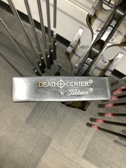 Vist Large View of Product Image Which is Used Titleist DEAD CENTER Mens Putter RH