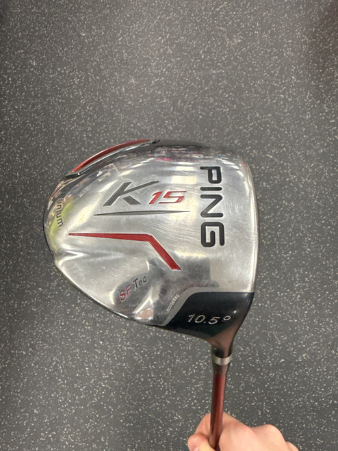 Vist Large View of Product Image Which is Used Ping K15 SF TEC Mens Driver RH 10.5 Degree