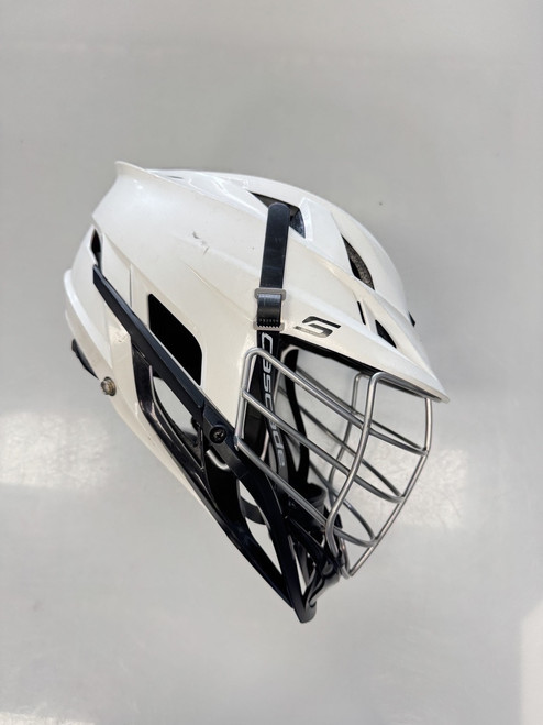 Vist Large View of Product Image Which is Used Cascade CASCADE S Lacrosse Helmet White One Size