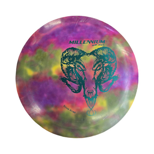 Vist Large View of Product Image Which is Used Millennium SIRIUS ARIES DRIVER Disc Golf Driver Purple