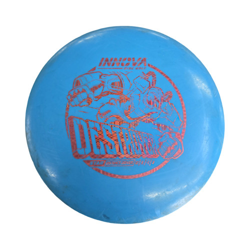 Vist Large View of Product Image Which is Used Innova DESTROYER STAR DRIVER Disc Golf Driver Carolina Blue