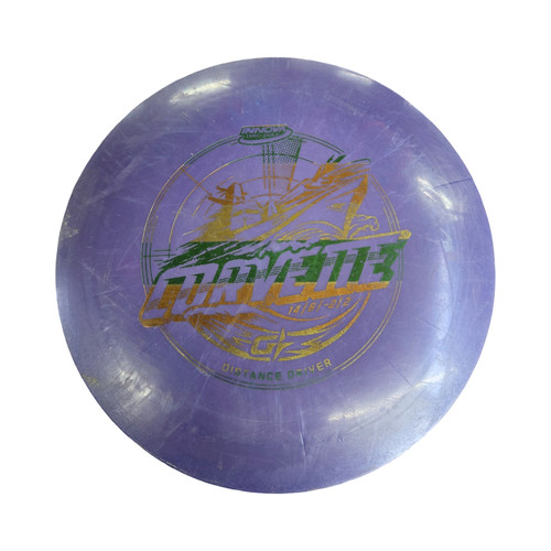 Vist Large View of Product Image Which is Used Innova CORVETTE G STAR DRIVER Disc Golf Driver Purple