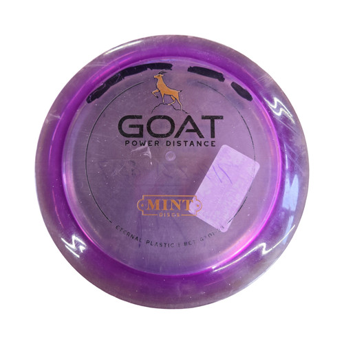 Vist Large View of Product Image Which is Used Mint GOAT DRIVER Disc Golf Driver Purple