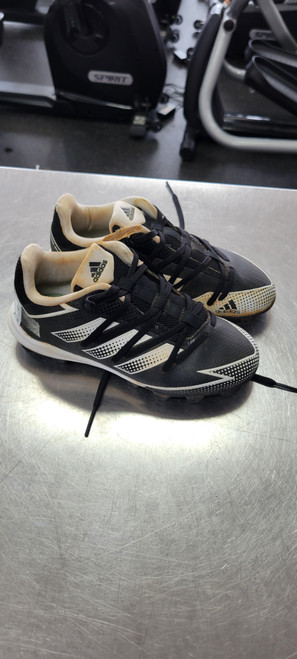 Vist Large View of Product Image Which is Used Adidas 1.5 BB/SB Cleats Black Junior 01.5