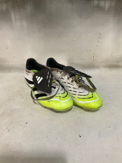 Vist Large View of Product Image Which is Used Adidas PREDATOR Soccer Cleats White Senior 12