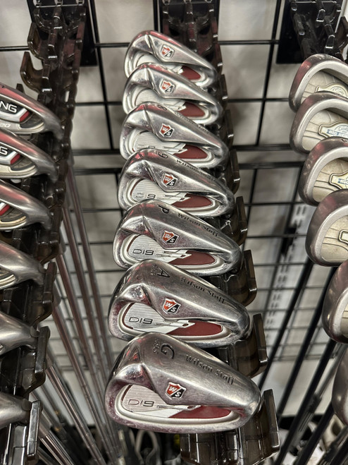 Vist Large View of Product Image Which is Used Wilson D19 Mens Iron Set RH 6I-GW/AW
