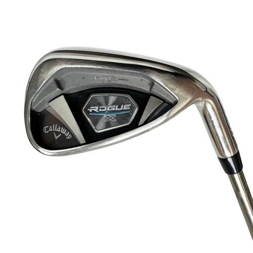 Vist Large View of Product Image Which is Used Callaway ROGUE X CF18 Men's RH 9 Iron Regular Flex Graphite Shaft