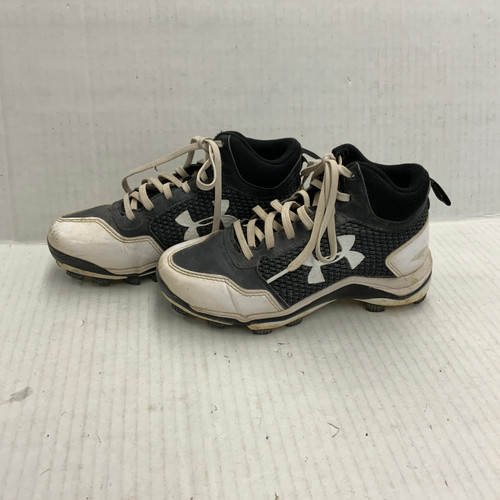 Vist Large View of Product Image Which is Used Under Armour BB/SB Cleats Black Junior 02.5