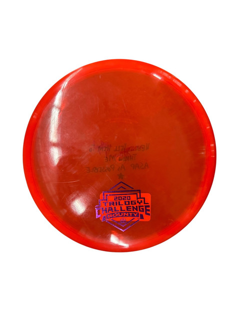 Vist Large View of Product Image Which is Used Dynamic Discs BOUNTY 2020 TRILOGY CHALLENGE Disc Golf Mid Range Red