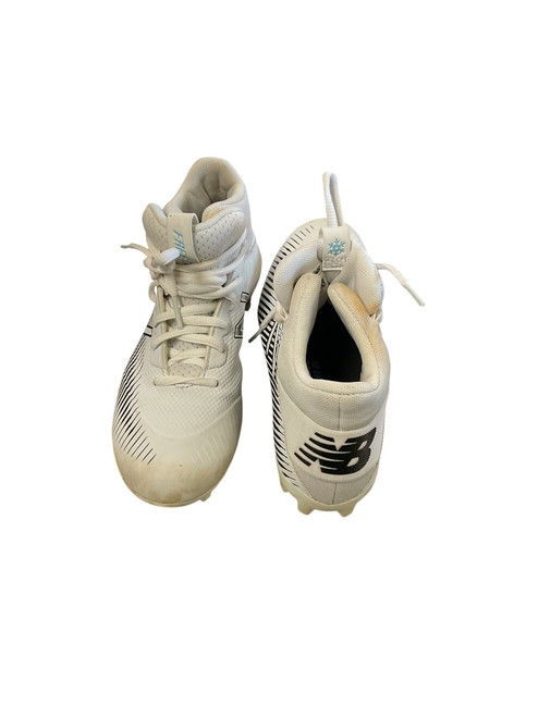 Vist Large View of Product Image Which is Used New Balance LAX Cleats Boys White Junior 03