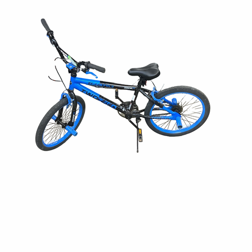 Vist Large View of Product Image Which is Used Ozone TWO ZERO FREESTYLE Balance Bike Boys Cobalt 20"