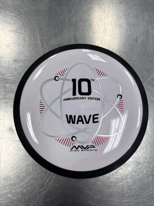 Vist Large View of Product Image Which is Used MVP GYRO WAVE Disc Golf Driver White