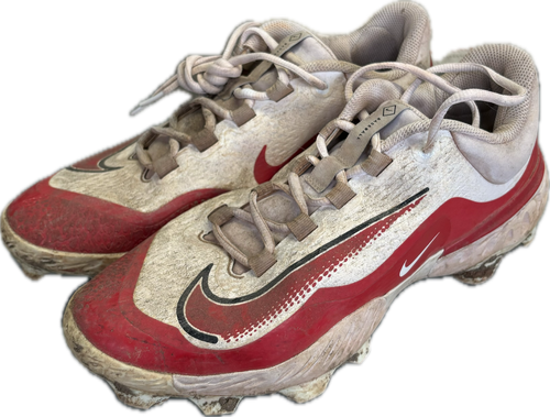 Vist Large View of Product Image Which is Used Nike REACT BB/SB Cleats Red Senior 11