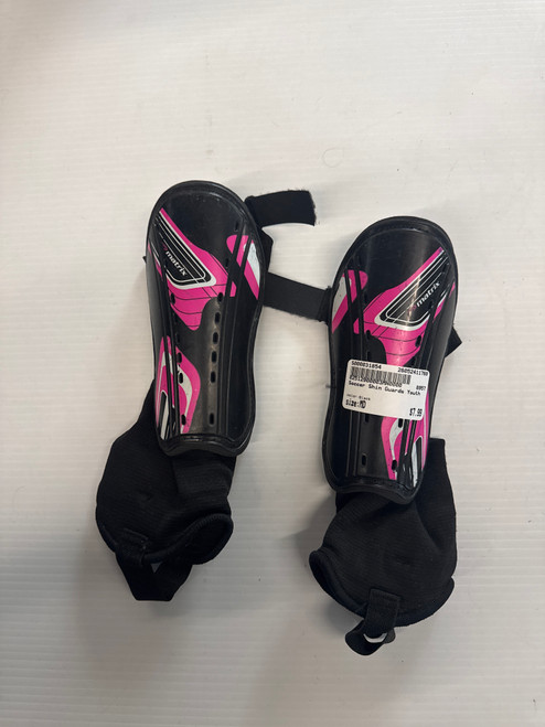 Vist Large View of Product Image Which is Used Soccer Shin Guards Youth Black MD