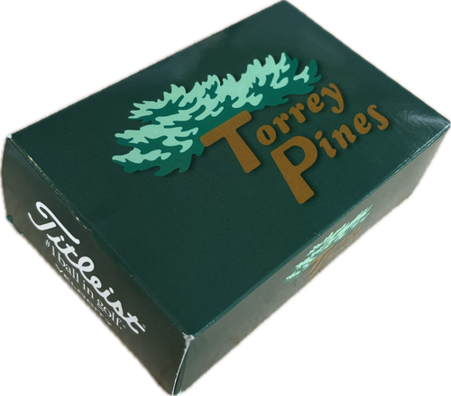 Vist Large View of Product Image Which is Used Titleist TORREY PINES 6 Pack - Golf Balls