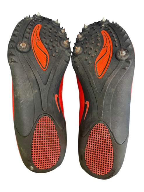 Vist Large View of Product Image Which is Used Nike Track & Field Cleats Adult Red Senior 8.5