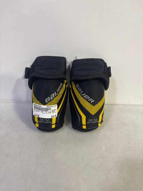 Vist Large View of Product Image Which is Used Bauer SUP TOT ONE MX3 Youth Elbow Pads MD