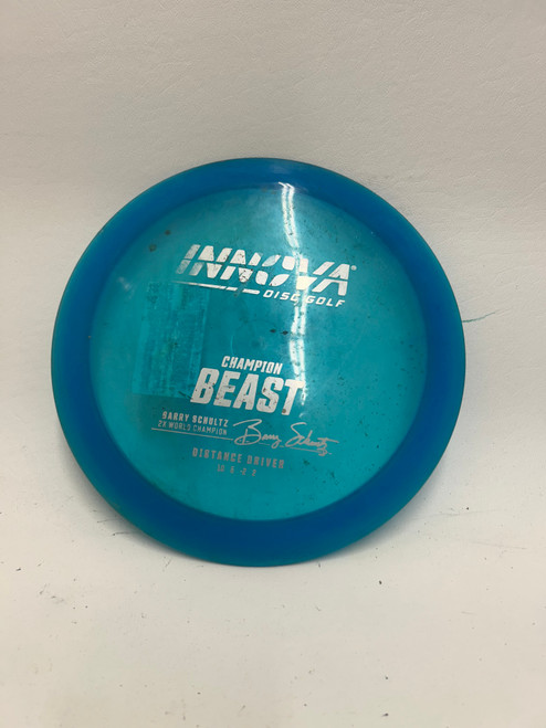 Vist Large View of Product Image Which is Used Innova CHAMPION BEAST Disc Golf Driver Royal Blue