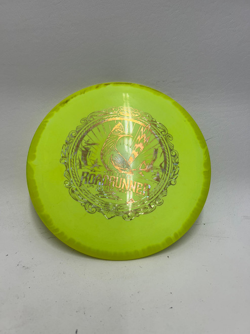 Vist Large View of Product Image Which is Used Innova ROADRUNNER Disc Golf Driver Yellow