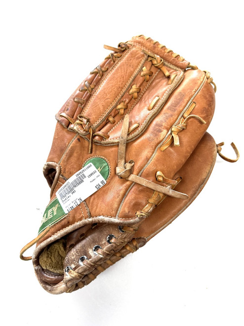 Vist Large View of Product Image Which is Used Dudley PRO BB/SB Glove RH Throw Brown 13"