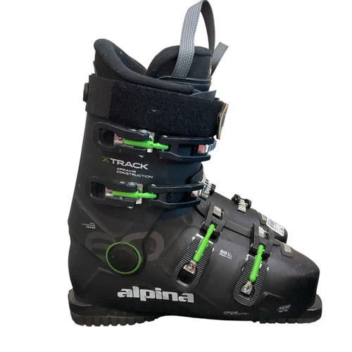 Vist Large View of Product Image Which is Used Alpina XTRACK 60 Mens DH Ski Boot Black 280 MP - M10 - W11