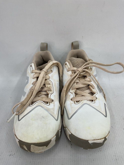 Vist Large View of Product Image Which is Used New Balance ROMERO DUO V2 BB/SB Cleats White Junior 01.5
