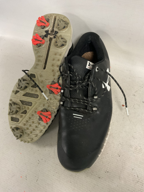 Vist Large View of Product Image Which is Used Under Armour HOVR GORE-TEX Mens Golf Shoes Black Senior 9