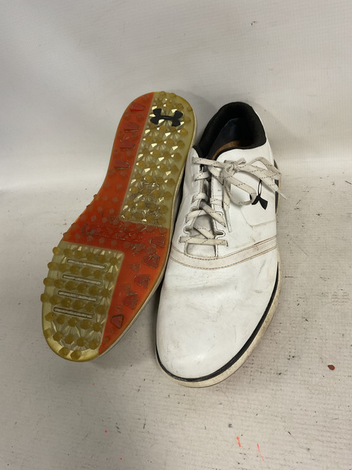 Vist Large View of Product Image Which is Used Under Armour HOVR Mens Golf Shoes White Senior 9.5