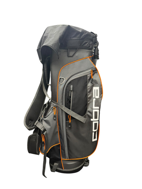 Vist Large View of Product Image Which is Used Cobra SIGNATURE STAND BAG Mens Stand Bag Black