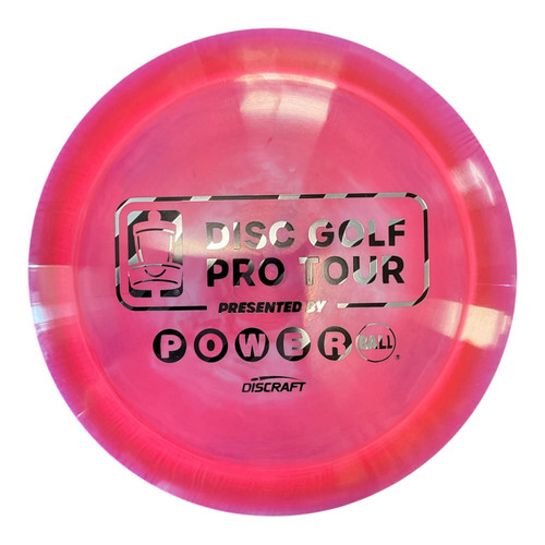 Vist Large View of Product Image Which is Used Discraft NUKE Disc Golf Driver Red 175g