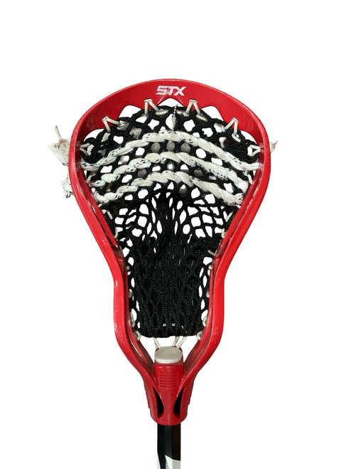 Vist Large View of Product Image Which is Used STX AMP LAX STICK Men Atk/Mid Complete Stick Black 41"