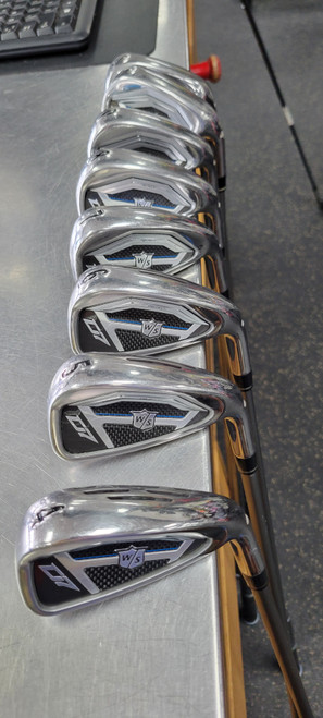 Vist Large View of Product Image Which is Used Wilson STAFF D7 Mens Iron Set RH 4I-SW