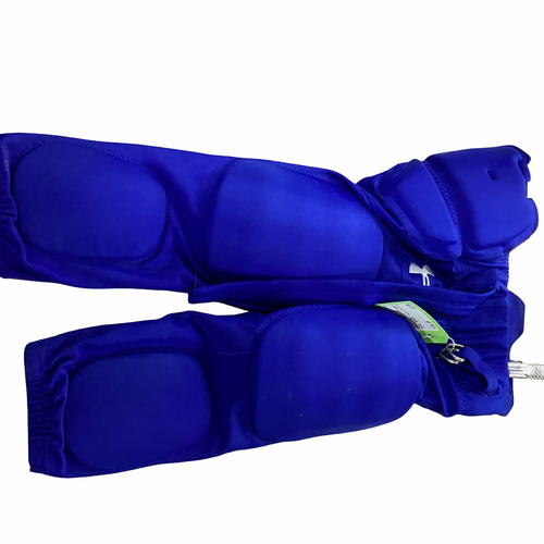 Vist Large View of Product Image Which is Used Under Armour Youth FB Integrated Pants Royal Blue SM
